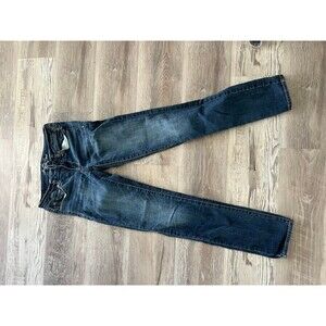 New American Eagle Dark Jeans skinny Stretch size 2